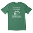 thumbnail image 1 of TotallyTorn I'M Into Fitness Ftiness Taco In My Mouth Novelty Sarcastic Funny Men's T Shirts, 1 of 2