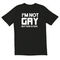 thumbnail image 1 of TotallyTorn I'M Not But $20 Is $20 Novelty Sarcastic Funny Men's T Shirts, 1 of 2