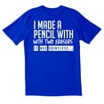 thumbnail image 1 of TotallyTorn I Made A Pencil With Two Erasers It Was Pointless Novelty Sarcastic Funny Men's T Shirts, 1 of 2