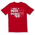 thumbnail image 1 of TotallyTorn I Made a Beer Pong App Novelty Sarcastic Funny Mens Graphic T Shirts, 1 of 5