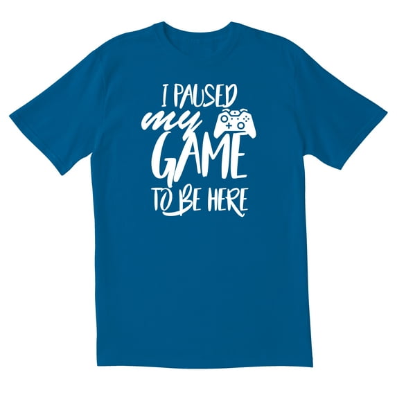 TotallyTorn I Pause My Game Novelty Sarcastic Funny Mens Graphic T Shirts