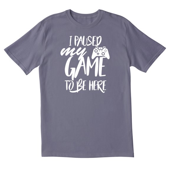 TotallyTorn I Pause My Game Novelty Sarcastic Funny Mens Graphic T Shirts