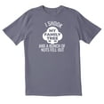 thumbnail image 1 of TotallyTorn I Shook My Family Tree Novelty Sarcastic Funny Mens Graphic T Shirts, 1 of 5