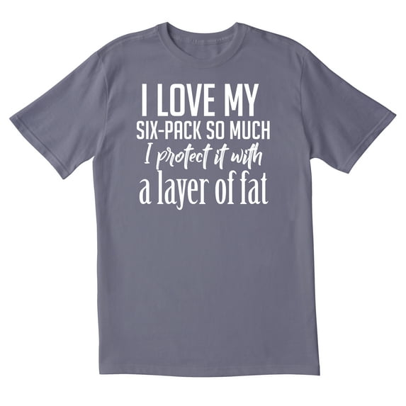 TotallyTorn I love My Six Pack Novelty Sarcastic Funny Men's T Shirts