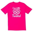 thumbnail image 1 of TotallyTorn I'm A Little Twisted Novelty Sarcastic Funny Mens Graphic T Shirts, 1 of 5