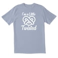 thumbnail image 1 of TotallyTorn I'm A Little Twisted Novelty Sarcastic Funny Mens Graphic T Shirts, 1 of 5