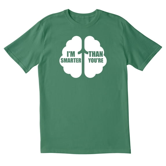 TotallyTorn I'm Smarter Than You're Novelty Sarcastic Funny Men's T Shirts