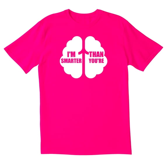 TotallyTorn I'm Smarter Than You're Novelty Sarcastic Funny Men's T Shirts