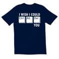 thumbnail image 1 of TotallyTorn I wish I could Novelty Sarcastic Funny Mens Graphic T Shirts, 1 of 5