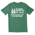 thumbnail image 1 of TotallyTorn If A Man Speaks In Forest Novelty Sarcastic Funny Mens Graphic T Shirts, 1 of 5