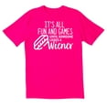 thumbnail image 1 of TotallyTorn It's All Fun And Games Until Someone Loses A Weiner Novelty Sarcastic Funny Men's T Shirts, 1 of 2
