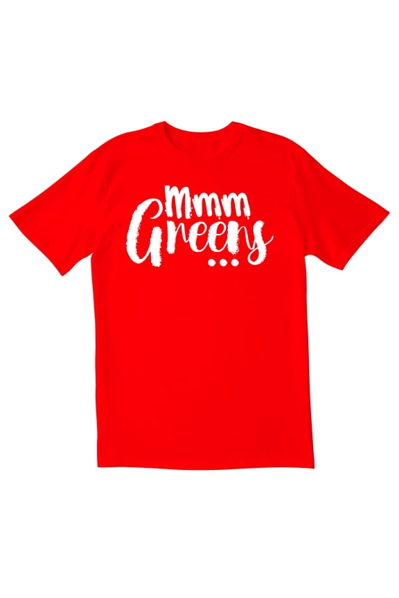 TotallyTorn Mmm Greens Novelty Sarcastic Funny Mens Graphic T Shirts