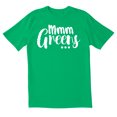 thumbnail image 1 of TotallyTorn Mmm Greens Novelty Sarcastic Funny Mens Graphic T Shirts, 1 of 5