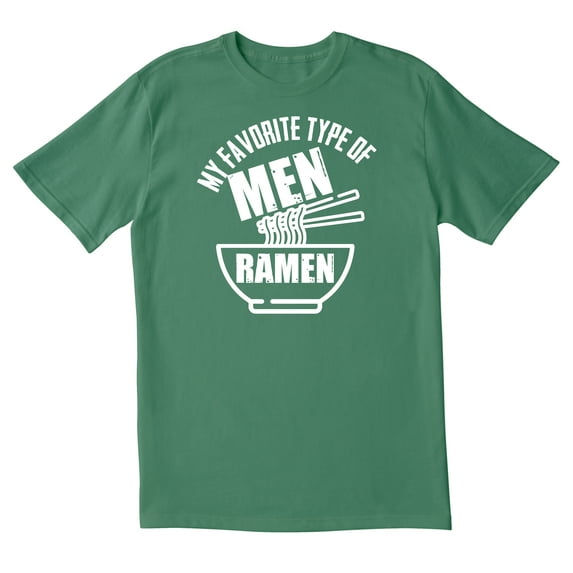 TotallyTorn My Favorite Type Of Men Ramen Novelty Sarcastic Funny Mens Graphic T Shirts