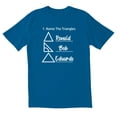 thumbnail image 1 of TotallyTorn Name The Triangles Ronald Bob Eduardo Novelty Sarcastic Funny Mens Graphic T Shirts, 1 of 5