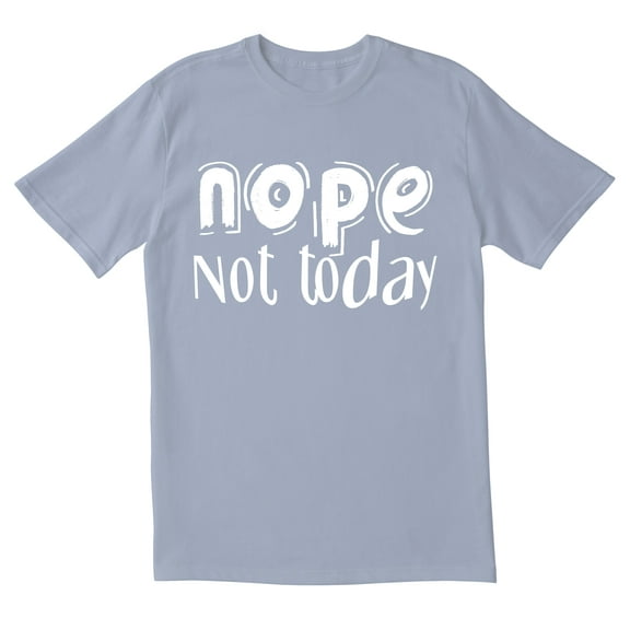 TotallyTorn Nope Not Today Novelty Sarcastic Funny Saying Tees Mens Graphic T Shirts