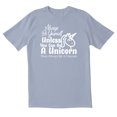 thumbnail image 1 of TotallyTorn Now Always Be Yourself Unless You Can Be A Unicorn Then Always Be A Unicorn Novelty Sarcastic Funny Mens Graphic T Shirts, 1 of 5