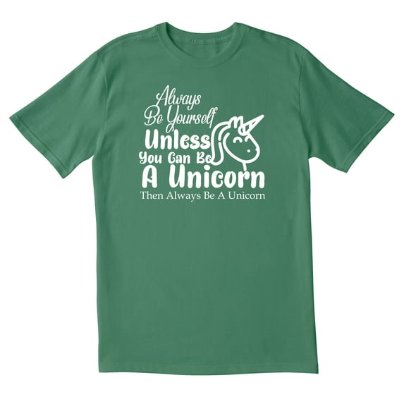 TotallyTorn Now Always Be Yourself Unless You Can Be A Unicorn Then Always Be A Unicorn Novelty Sarcastic Funny Mens Graphic T Shirts