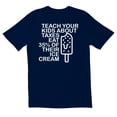 thumbnail image 1 of TotallyTorn Now Teach Your Kids About Texas Eat Thirty Five Percent Of Their Ice Cream Novelty Sarcastic Funny Men's T Shirts, 1 of 2