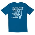 thumbnail image 1 of TotallyTorn Now Teach Your Kids About Texas Eat Thirty Five Percent Of Their Ice Cream Novelty Sarcastic Funny Men's T Shirts, 1 of 2