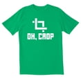 thumbnail image 1 of TotallyTorn Oh Crop Novelty Sarcastic Funny Mens Graphic T Shirts, 1 of 5