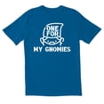 thumbnail image 1 of TotallyTorn One For My Gnomies Novelty Sarcastic Funny Mens Graphic T Shirts, 1 of 5