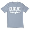 thumbnail image 1 of TotallyTorn Overflows Novelty Sarcastic Funny Mens Graphic T Shirts, 1 of 5