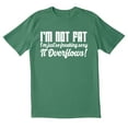 thumbnail image 1 of TotallyTorn Overflows Novelty Sarcastic Funny Mens Graphic T Shirts, 1 of 5