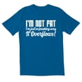 thumbnail image 1 of TotallyTorn Overflows Novelty Sarcastic Funny Mens Graphic T Shirts, 1 of 5