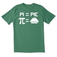 thumbnail image 1 of TotallyTorn Pi Is Equal To Pie Novelty Sarcastic Funny Mens Graphic T Shirts, 1 of 5