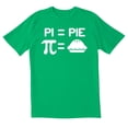 thumbnail image 1 of TotallyTorn Pi Is Equal To Pie Novelty Sarcastic Funny Mens Graphic T Shirts, 1 of 5