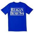 thumbnail image 1 of TotallyTorn Reagan Bush Eighty Four Novelty Sarcastic Funny Mens Graphic T Shirts, 1 of 5