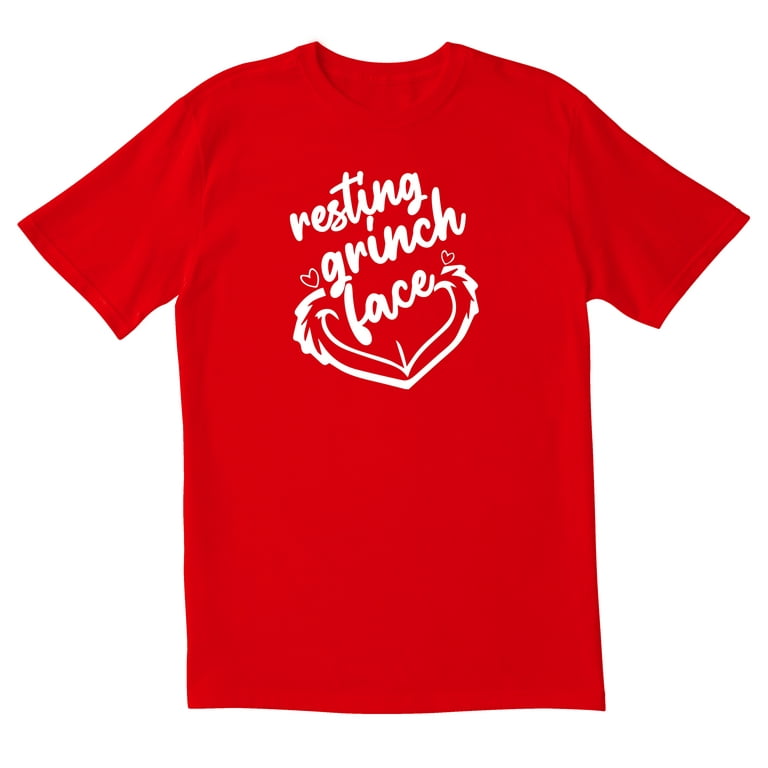 Funny Tee Resting Grinch-Face T-Shirt Funny Tee Resting Grinch-Face T-Shirt