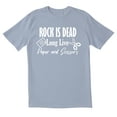 thumbnail image 1 of TotallyTorn Rock Is Dead Novelty Sarcastic Funny Men's T Shirts, 1 of 2