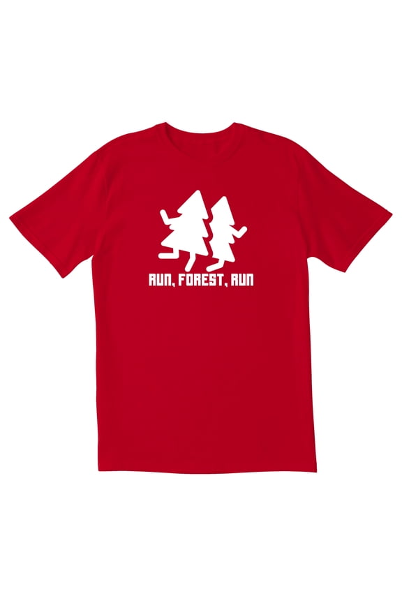 TotallyTorn Run Forest Run Novelty Sarcastic Funny Mens Graphic T Shirts