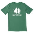 thumbnail image 1 of TotallyTorn Run Forest Run Novelty Sarcastic Funny Mens Graphic T Shirts, 1 of 5
