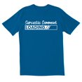 thumbnail image 1 of TotallyTorn Sarcastic Comment Loading Novelty Sarcastic Funny Mens Graphic T Shirts, 1 of 5