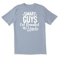 thumbnail image 1 of TotallyTorn Smart Guys Get Promoted To Uncle Novelty Sarcastic Funny Mens Graphic T Shirts, 1 of 5