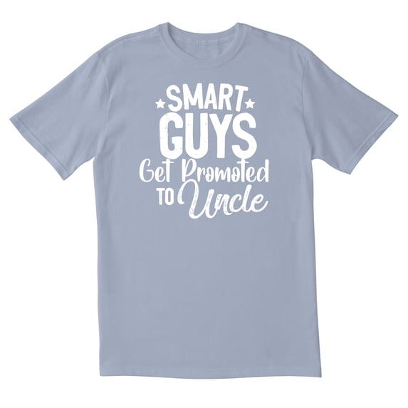 TotallyTorn Smart Guys Get Promoted To Uncle Novelty Sarcastic Funny Mens Graphic T Shirts