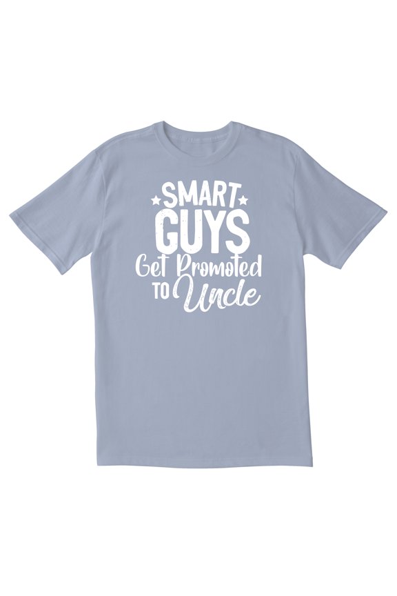 TotallyTorn Smart Guys Get Promoted To Uncle Novelty Sarcastic Funny Mens Graphic T Shirts