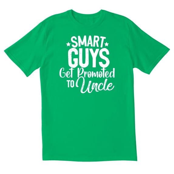 TotallyTorn Smart Guys Get Promoted To Uncle Novelty Sarcastic Funny Mens Graphic T Shirts