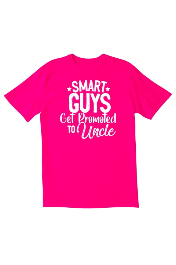 TotallyTorn Smart Guys Get Promoted To Uncle Novelty Sarcastic Funny Mens Graphic T Shirts