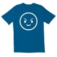 thumbnail image 1 of TotallyTorn Smile Face Novelty Sarcastic Funny Men's T Shirts, 1 of 2