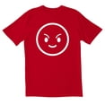 thumbnail image 1 of TotallyTorn Smile Face Novelty Sarcastic Funny Men's T Shirts, 1 of 2