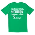 thumbnail image 1 of TotallyTorn Sometimes I wakeup Grumpy Novelty Sarcastic Funny Men's T Shirts, 1 of 2