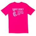 thumbnail image 1 of TotallyTorn Sorry Honey I Can't Hear You Without A Beer In My Hand Novelty Sarcastic Funny Mens Graphic T Shirts, 1 of 5
