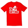 thumbnail image 1 of TotallyTorn The Golf Father Novelty Sarcastic Funny Mens Graphic T Shirts, 1 of 5