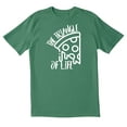 thumbnail image 1 of TotallyTorn The Triangle Of Life Novelty Sarcastic Funny Men's T Shirts, 1 of 2