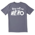thumbnail image 1 of TotallyTorn Then Call Me Hero Novelty Sarcastic Funny Men's T Shirts, 1 of 2