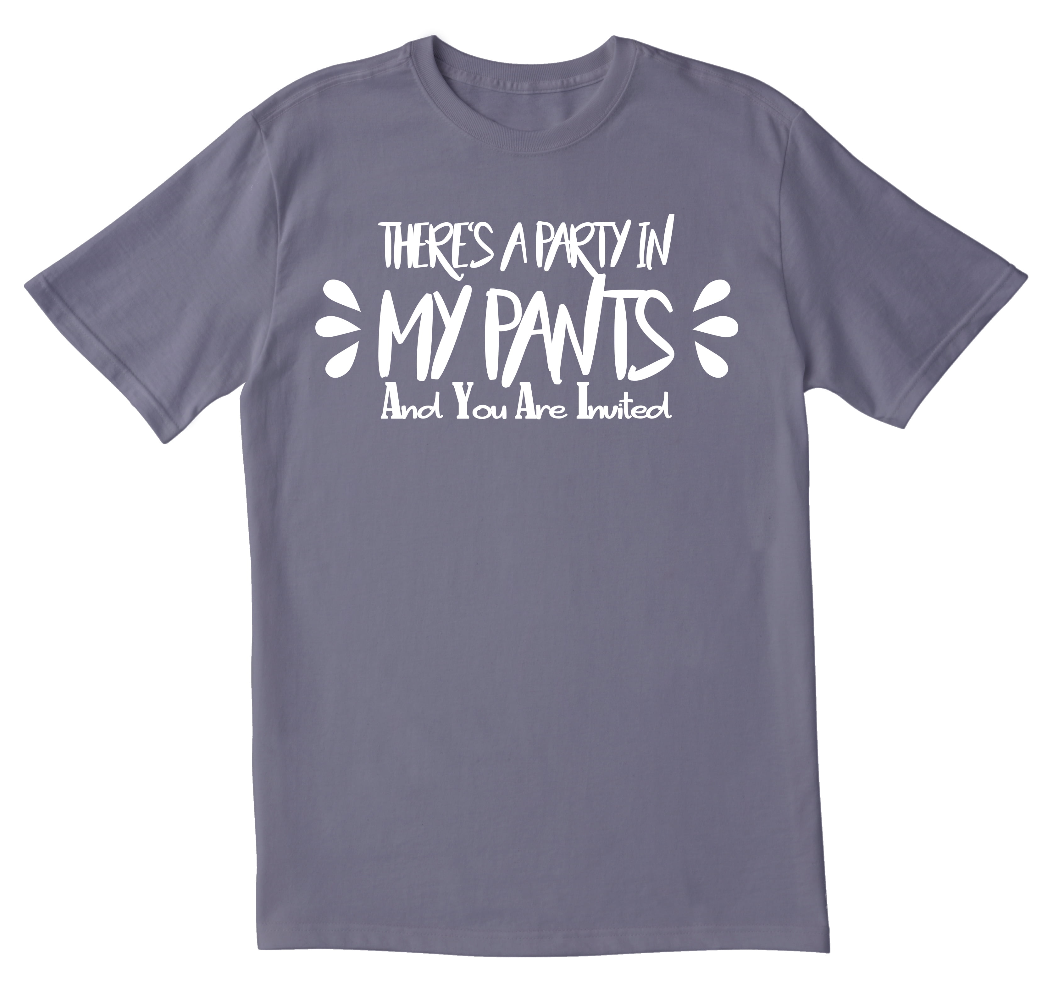 Mint - Men's Cotton Tee - Party Pants Fox Logo Short Sleeve Tshirt
